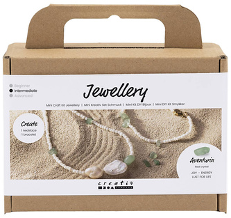 Zestaw do biżuterii Perły i Awenturyn, Creative
