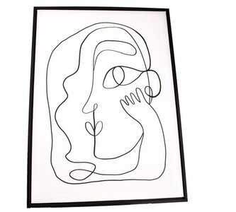 Obraz na plátně v rámu, 0/8