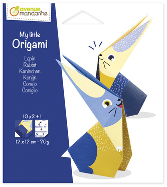 Zestaw Mini Origami Królik, Avenue Mandarine
