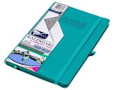 Kalendarz 2026 A5 12M + notes Hip hop turkusowy