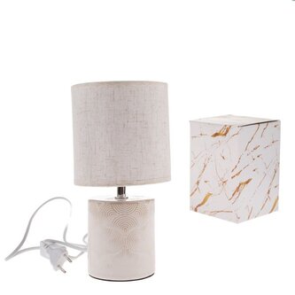 Keramická elektrická stolní lampa 27cm, 1/12