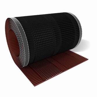 Pás hřebenový Alu CoroVENT M 300mm x 5m RAL 9005 černá