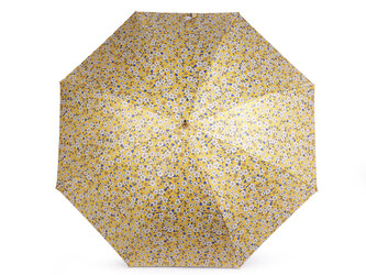 Dámský vystřelovací deštník - 1 ks - 2 hořčicová