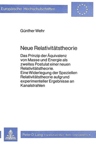 Neue Relativitätstheorie