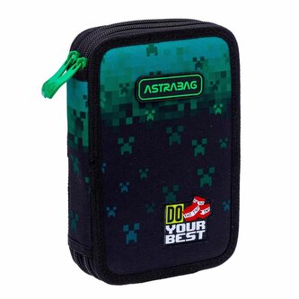 Piórnik podwójny bez wyp Astrabag Do Your Best AC2