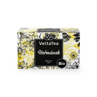 Bylinný čaj VeltaTea - heřmánkový, bio, 20 x 2 g