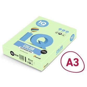 Barev.papír IQ A3-MG28,stř.zel.,80g/m2,500 listů
