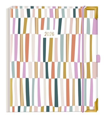 Terminplaner A5 Premium 2026 Bunt