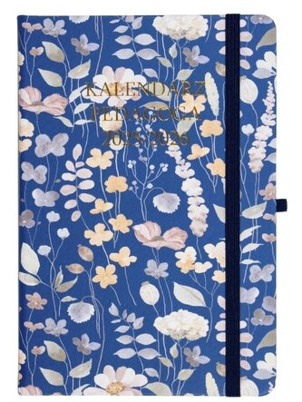 Kalendarz pedagoga 2025/26 A5 tyg. Salsa łączka