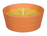Svíčka proti hmyzu CITRONELLA žardinka SIRIUS 250g d13x6cm