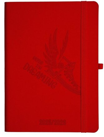 Kalendarz szkolny 2025/26 B6 tyg. Salsa czerwony