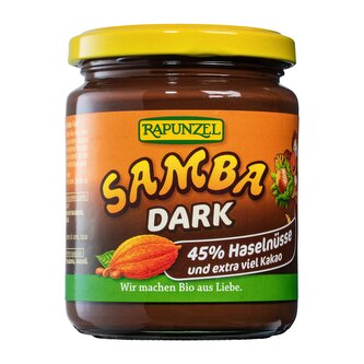 Pomazánka oříšková SAMBA dark 250 g BIO   RAPUNZEL