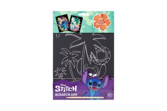 Vyškrabávací obrázky Stitch 2ks