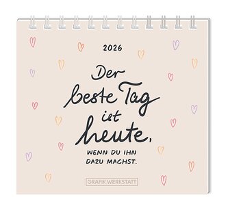 Mini-Kalender 2026 Der beste Tag