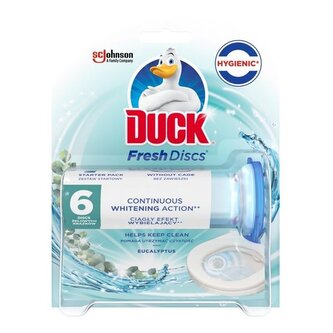 WC blok Duck Fresh Discs- active eucalyptus, 36 ml