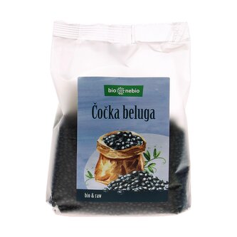 Čočka černá beluga 300 g BIO   BIO NEBIO