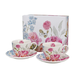 2 filiżanki ze spodkami JUNE