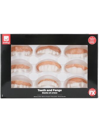 Smiffys Sada umělých zubů