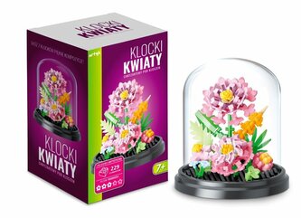 Klocki kwiaty Chryzantemy pod kloszem 229el 137044 Klocki kwiaty Chryzantemy pod kloszem 229el 137044