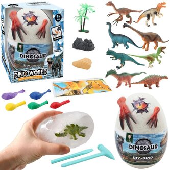 Dinozaury w jajku wykopaliska lodowe