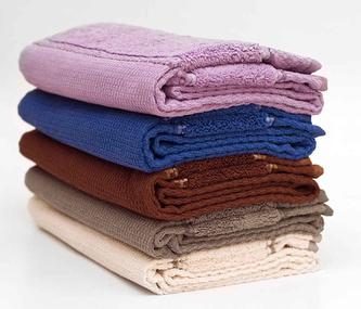 RĘCZNIK RIVER 50X90 FROTTE FIOŁKOWY