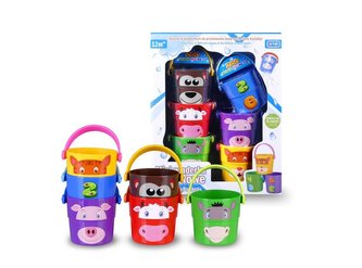 Piramidka - mini wiaderka kąpielowe Edu&Fun;