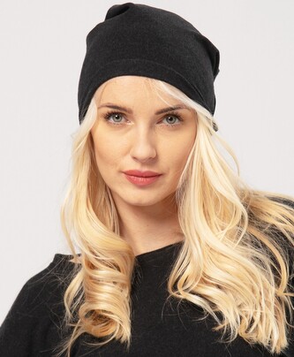 Czapka Key Hot Touch LHH 729 damska czarny uniwersalny