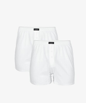 Bokserki Atlantic 2BMB-003 A'2 S-2XL biały L