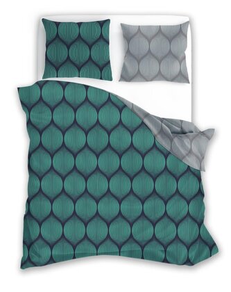 POŚCIEL KPL.160X200+2x70X80 PURE COTTON 009  BAW.