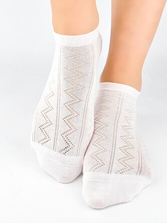 Stopki Noviti ST048 Bambusowe Damskie 36-41 ecru 36-41