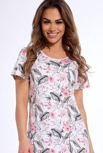 Koszula Cornette 799/314 Vivian 2 kr/r S-2XL różowy XXL