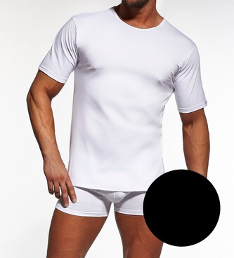 Koszulka Cornette 202+ kr/r M-3XL czarny M