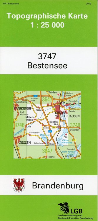 Bestensee 1 : 25 000