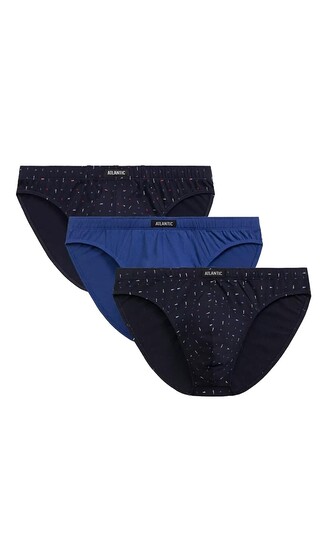 Slipy Atlantic 3MP-176 A'3 S-2XL granatowy-niebieski M