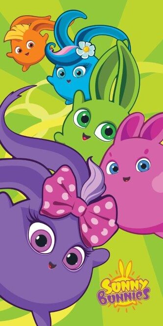 RĘCZNIK SUNNY BUNNIES 004 70X140 BAW. 3Y35HA /111354/