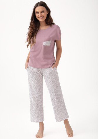 Piżama Luna 319 kr/r 3XL W25 damska kakaowy 3XL