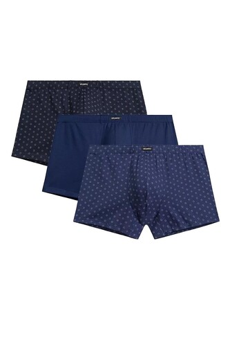 Bokserki Atlantic 3MH-206 A'3 M-3XL granatowy-niebieski XXL