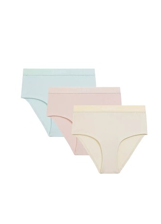 Figi Atlantic 3CLP-009 Maxi Sport A'3 S-2XL beżowy-waniliowy-niebieski S