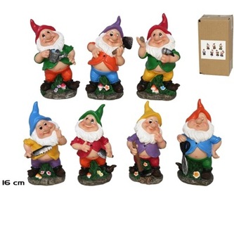 Igotrend, zahradní dekorace trpaslík 20 x 17 x 40 cm 1 ks