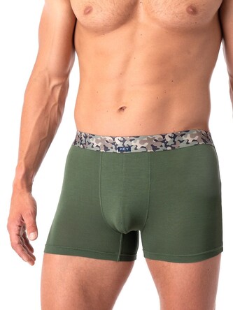 Bokserki Key MXH 240 A25 Bambus M-2XL zielony M