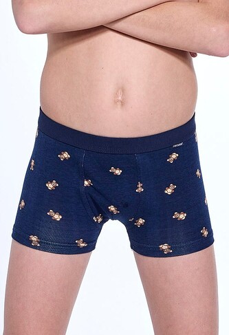 Bokserki Cornette Kids Boy 701/147 Bears 86-128 granatowy 86-92