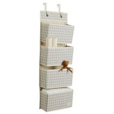 3 SPROUTS Závěsný organizér Recycled Gringham Beige