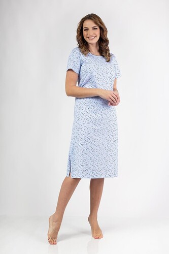 Koszula Regina 149 kr/r 2XL-3XL W25 damska niebieski XXL