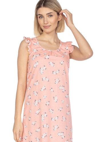 Koszula Regina 126 sz/r S-XL L24 damska morelowy L