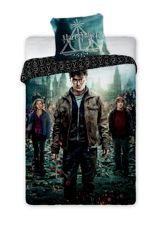 POŚCIEL HARRY POTTER NO 003 160X200+1X70X80 BAW.
