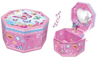 Pozytywka w kształcie Serca Motylki