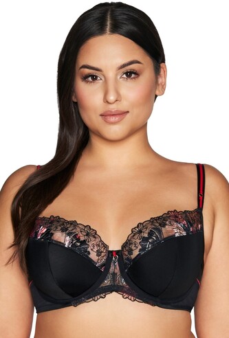 Biustonosz semi soft Ava 2121 Black black 75D