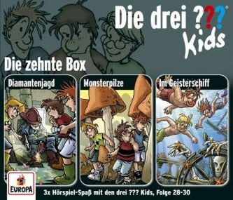 Die drei Fragezeichen-Kids 3er Box, 3 Audio-CDs