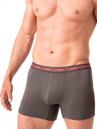 Bokserki Key MXH 178 A24 Bamboo M-2XL brązowy XL