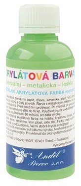 Barva na textil svítící ve tmě 50g - 7. NEON ZELENÁ